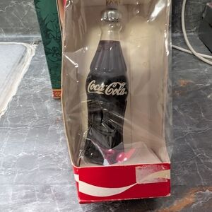 Vintage 1998 Coca-Cola Bottle  5" Christmas Ornament COKE